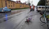 7-latka potrącona przez busa w Lubaczowie. Dziewczynka trafiła na badania do szpitala