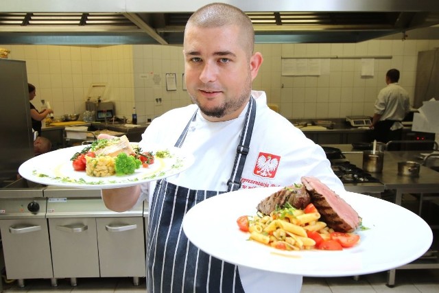 Nad tym, co dostają nasi olimpijczycy na talerzach, czuwa Paweł Ryckiewicz, szef kuchni restauracji Solna 12