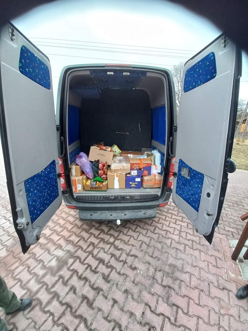 Pomoc dla Ukrainy płynie z gminy Tuczępy. Transport odjechał w stronę granicy