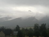 Burza w Tatrach. Pogoda nad górami zmieniła się błyskawicznie