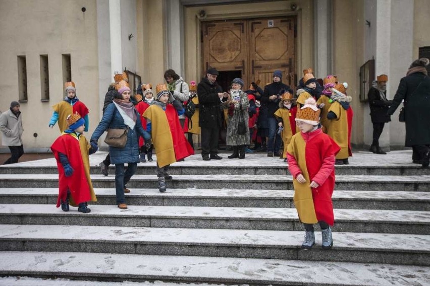 Kraków. Konny Orszak Trzech Króli wyruszył z Grzegórzek [ZDJĘCIA]