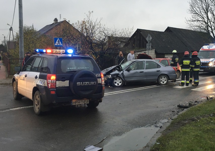 Wypadek na drodze Ostrołęka - Ostrów 