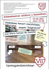 "Siódemkowicze solidarni z Dominikiem". Charytatywny koncert w krakowskim liceum