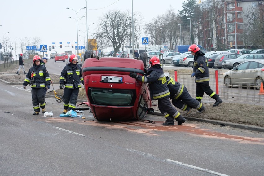 Potrącenie na ul. Żeromskiego w Białymstoku. Citroen wjechał...