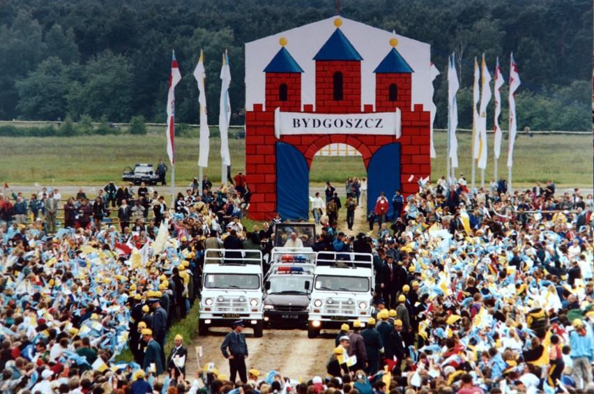 Bydgoszczy witała Jana Pawła II 7 czerwca w 1999 r.