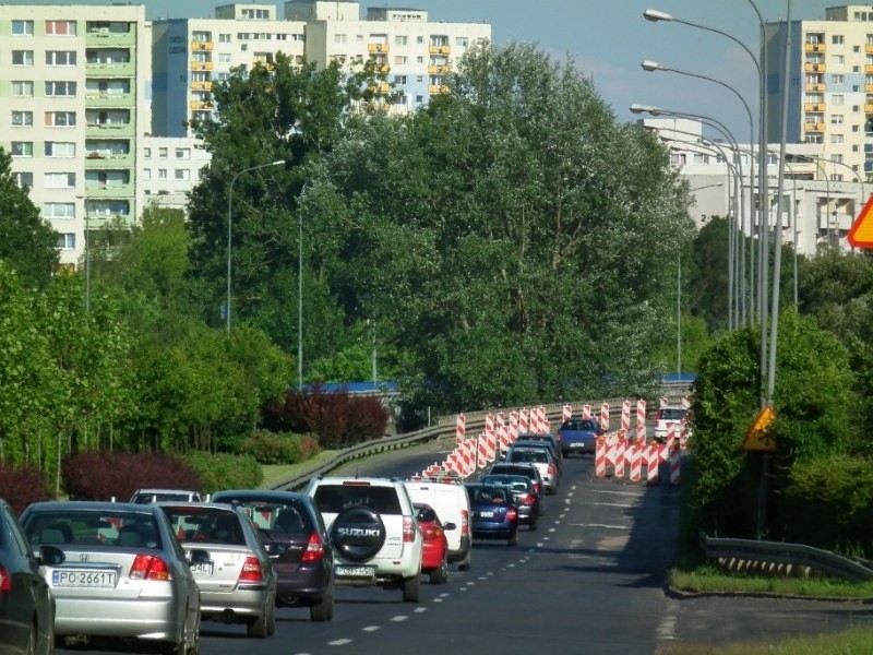 Trasa katowicka: Gigantyczne korki po ustawieniu zapór