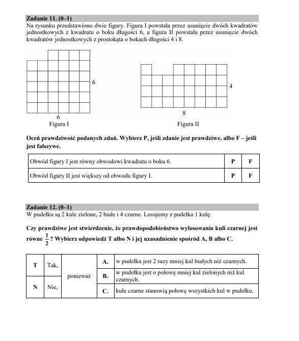 Egzamin gimnazjalny 2019 MATEMATYKA: Odpowiedzi, przecieki,...