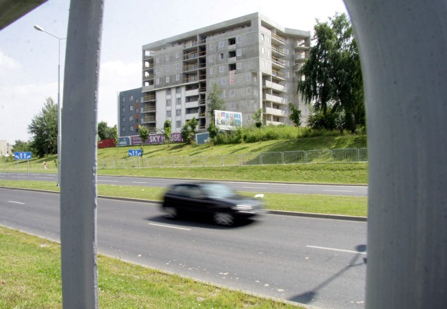 Jedna z inwestycji Wikany - Sky House w Lublinie.  By dokończyć budowę firma zaciągnęła kredyt