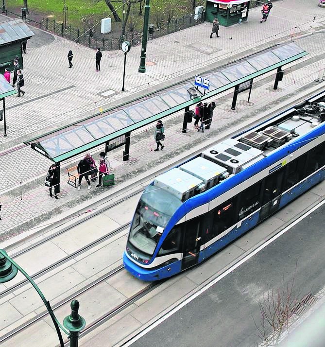 Przystanek wiedeński powstał na ul. Basztowej w rejonie...