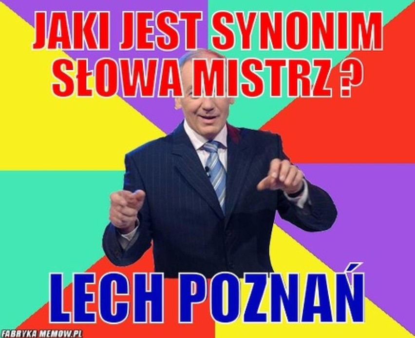 Lech Poznań mistrzem, Legia Warszawa wicemistrzem. Co na to...