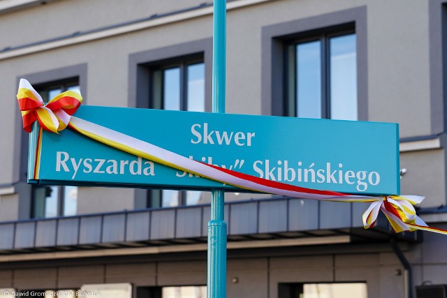 Skwer Ryszarda "Skiby" Skibińskiego odsłonięty