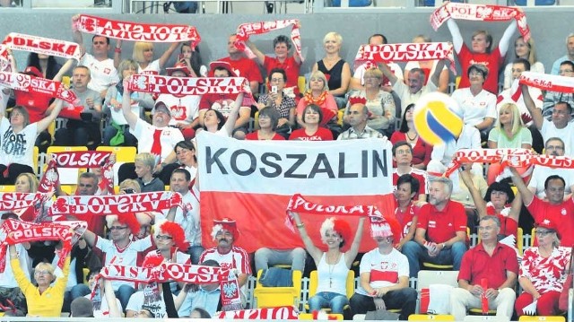 Polskie siatkarki mogą liczyć na wsparcie gorącej, koszalińskiej publiczności.