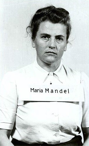Maria Mendel, kierowniczka obozu kobiecego w Birkenau.