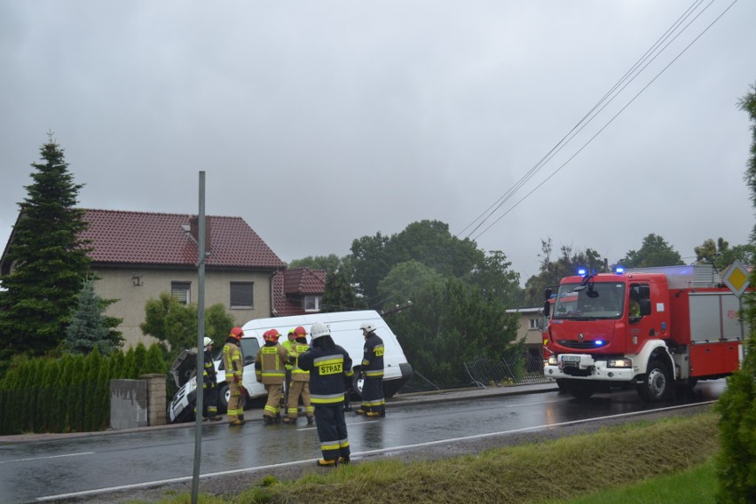 Wypadek w Sośnicowicach...