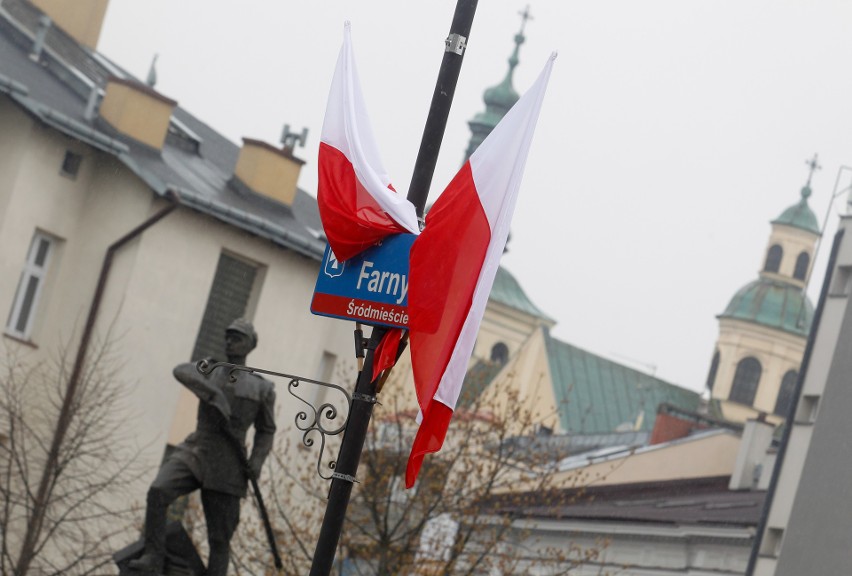 Dzień flagi narodowej w Rzeszowie.