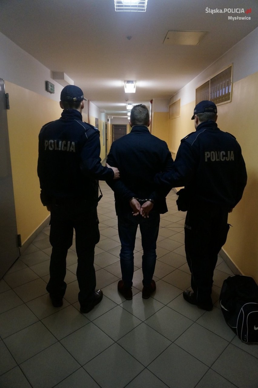 W Mysłowicach zatrzymali poszukiwanego Europejskim Nakazem Aresztowania