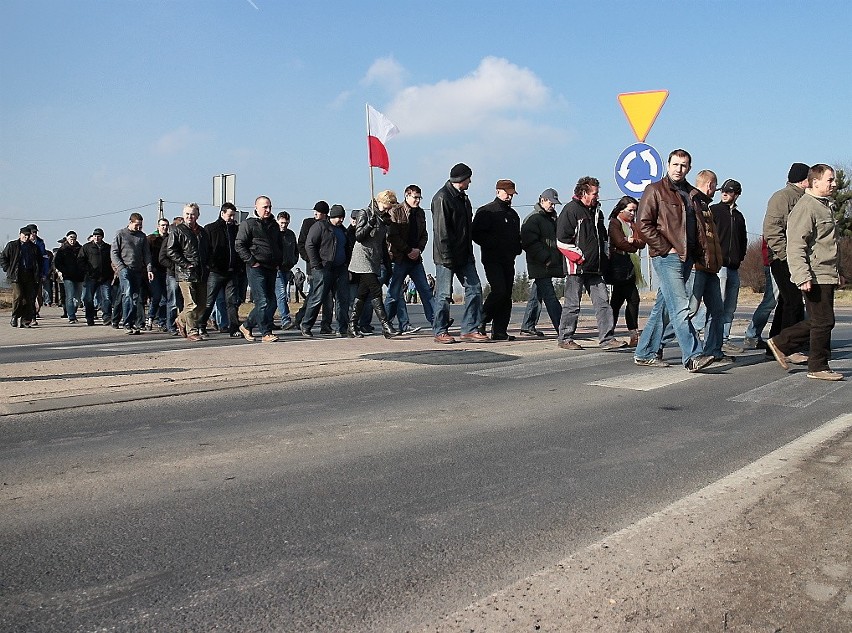 Ponad 200 rolników blokowało rondo w Lipnicy [zdjęcia, wideo]