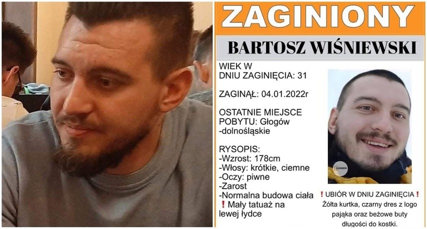 Zaginął Bartosz Wiśniewski. Mógł być widziany we Wrocławiu, rodzina prosi o pomoc