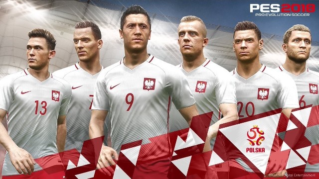 Tak prezentują się reprezentanci Polski w najnowszym Pro Evolution Soccer
