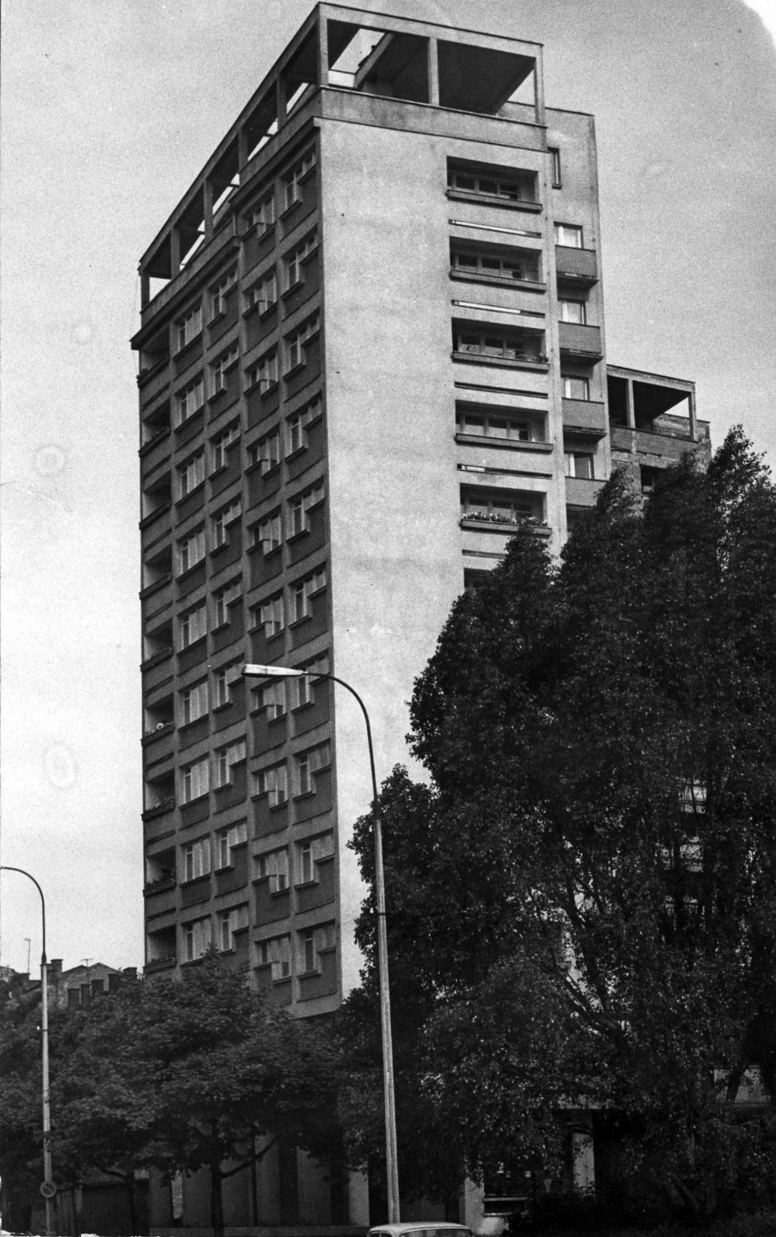 Krakow 1973, ulica Czarnowiejska