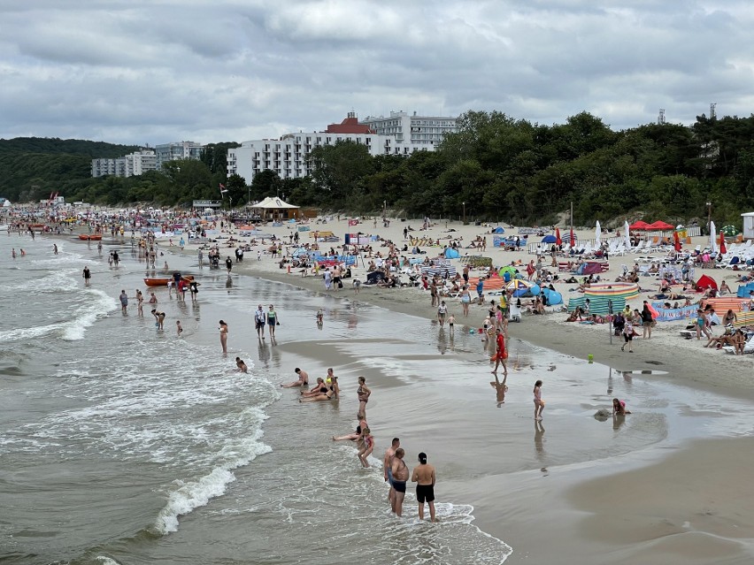 Międzyzdroje w upalny weekend 16-18.07.2021