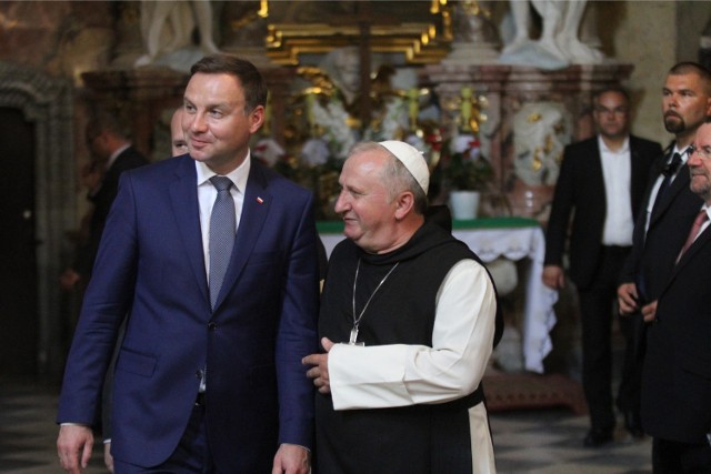 Andrzej Duda w Jędrzejowie