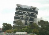 Ponad 200 kg ładunków wybuchowych zburzyło budynek (wideo)