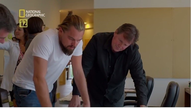 Leonardo DiCaprio nagrywał film, pracując jednocześnie przy...