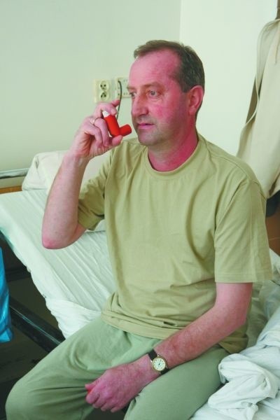 Wiesław Wróblewski cieszy się z kolejnej refundacji lekarstw na astmę