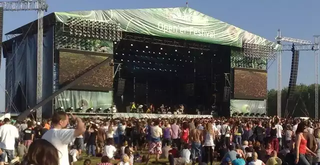 Scena festiwalowa w Gdyni.