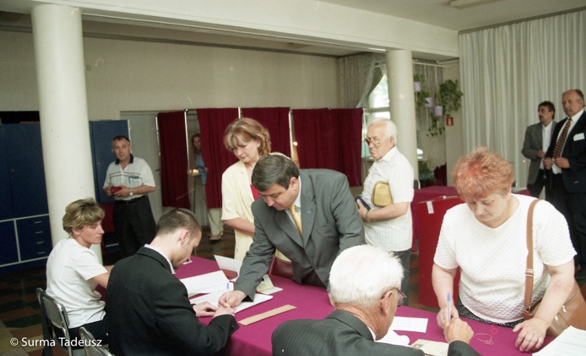 Stargard w czasie wyborów na zdjęciach sprzed lat.