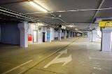 Nowy parking pod rondem Kaponiera świeci pustkami