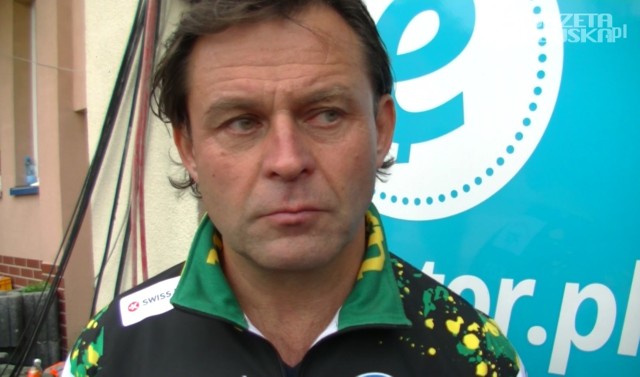 Zdzisław Tymczyszyn, prezes Zielonogórskiego Klubu Żużlowego.