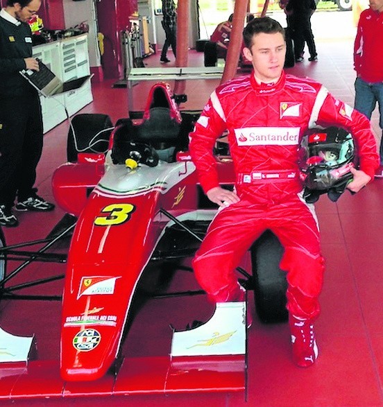 Mistrz kierownicy z Częstochowy zrobił furorę na testach Ferrari!