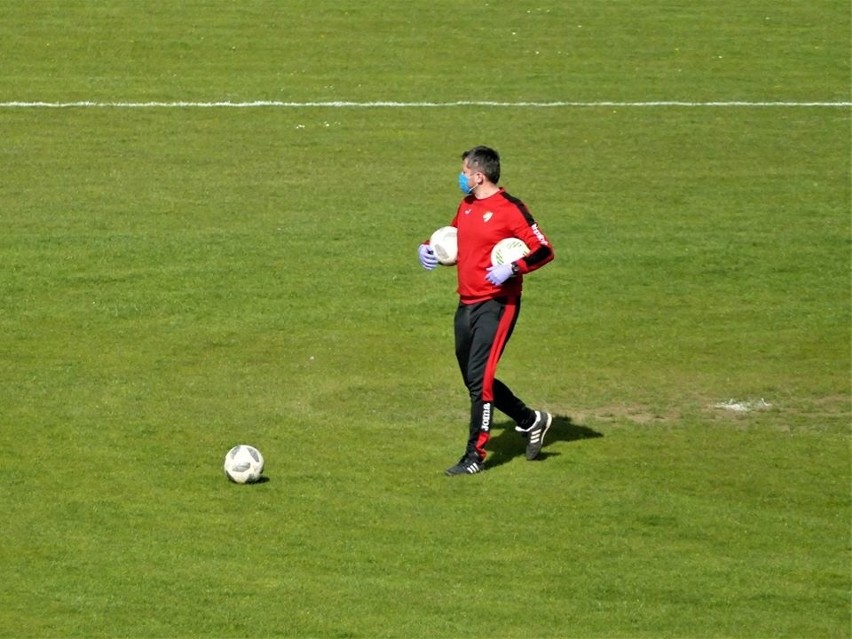 Trening III-ligowej Gwardii Koszalin