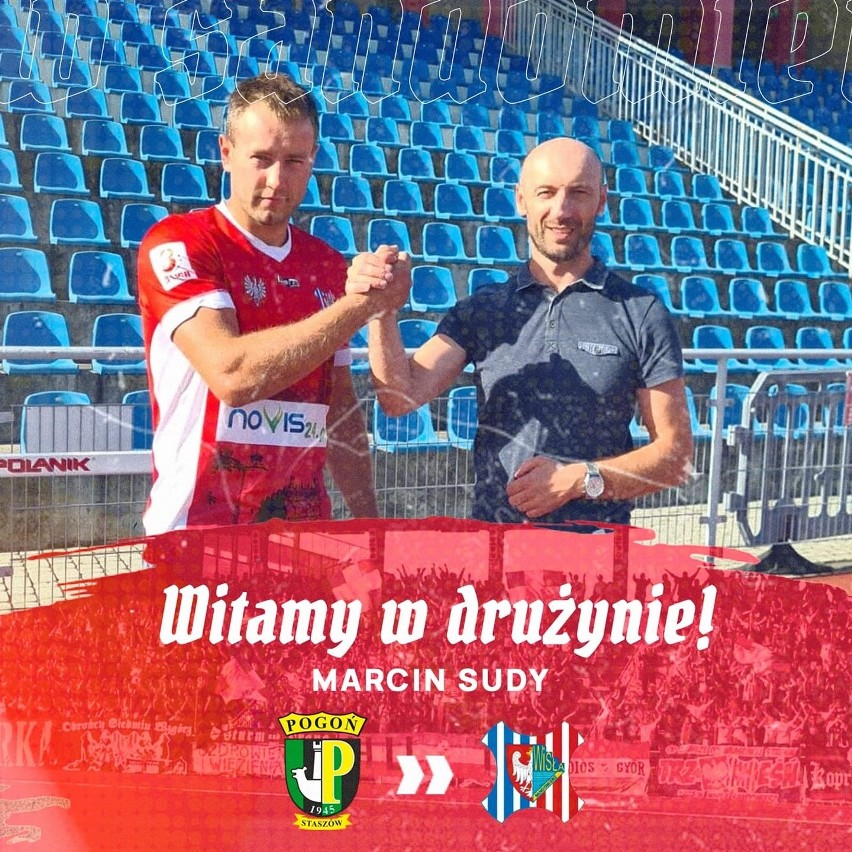 Marcin Sudy ponownie będzie występował w Wiśle Sandomierz. Ostatnio grał w czwartoligowej Pogoni Staszów