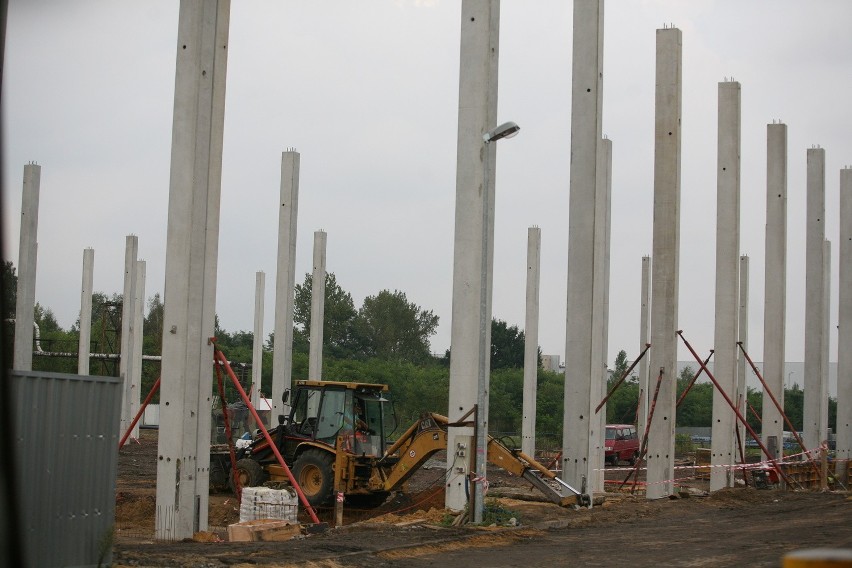 Centrum Logistyczne Sosnowiec Milowice. Budowa postępuje [ZDJĘCIA]
