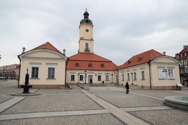 Ratusz w Białymstoku, siedziba Muzeum Podlaskiego.