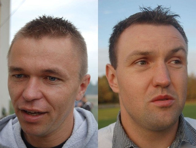Damian Gil (na zdjęciu z lewej) i Paweł Jaworek  &#8211; jak twierdzi zarząd Orlicza &#8211; nie będą już występować w Suchedniowie. Fot. Robert Kaczmarek