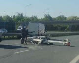 Kraków. Ładunek spadł z ciężarówki i zablokował S7