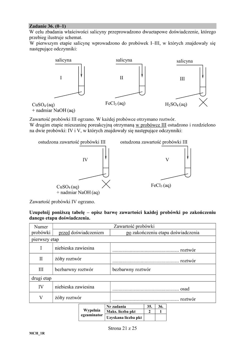 Matura 2018 chemia rozszerzona ODPOWIEDZI, ARKUSZE CKE,...