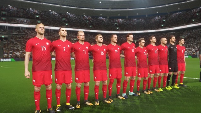 Reprezentacja Polski w grze Pro Evolution Soccer 2018 jest w pełni licencjonowana.