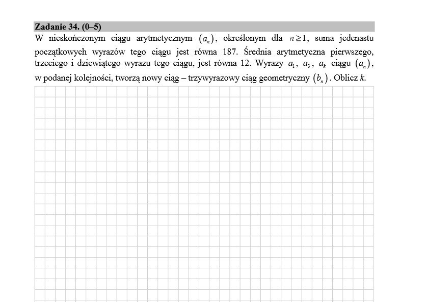 Matura 2015 - matematyka - arkusz cke - odpowiedzi -...