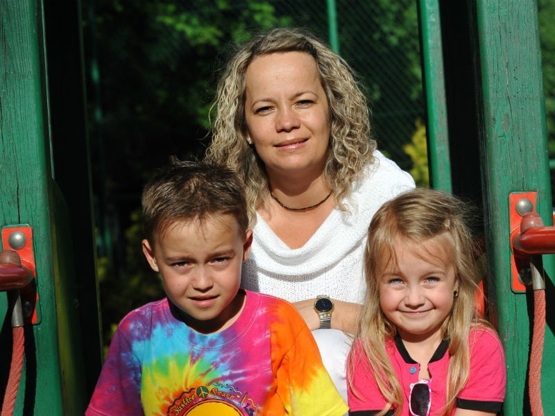 Małgorzata Barłowska, mama 9-letniego Igora i 6-letniej Poli