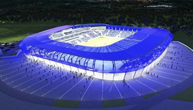 Projekt nowego stadionu Wisły Płock