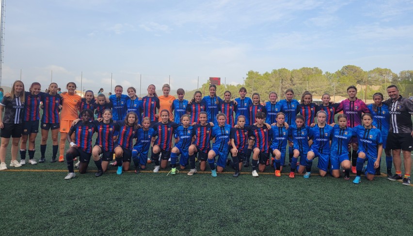 Piłkarki Tęczy Bydgoszcz na turnieju w Hiszpanii. Zagrały z FC Barcelona i Paris Saint Germain