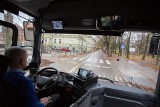 Pierwszy przejazd nowych autobusów PKS ulicami Słupska