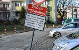 Kłopoty z parkowaniem przy żłobku miejskim "Żaczek" w bydgoskim Fordonie