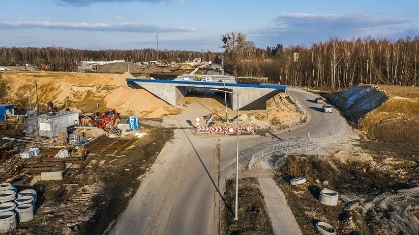 Budowa obwodnicy Kraśnika. Zobacz, co dzieje się na budowie odcinka S19. To inwestycja GDDKiA w Lublinie 