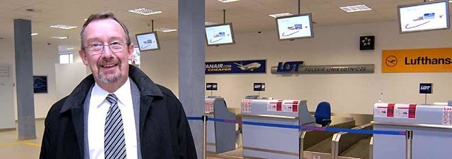 - Często korzystam z waszego lotniska i cieszę się, że macie w końcu dobre warunki do odprawy pasażerów - mówi Jórgen Christensen z Danii, który w piątek wylatywał do kraju z Jasionki.
